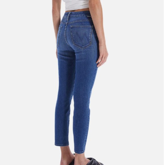 Mother The Looker Crop Jeans In Wishful Thinking - Picture 3 of 10